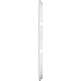 thumbnail image 3 of 14"OD x 3"ID x 5 1/2"C x 1"P Charlotte Architectural Grade PVC Contemporary Ceiling Medallion, Two Piece, 3 of 11