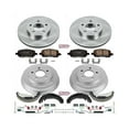 thumbnail image 3 of Power Stop Front and Rear Stock Replacement Drum and Shoe Kit KOE15422DK, 3 of 9