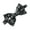 Celestial Sparkle Black Denim, variant on Baby Printed Denim Adjustable Pre-Tied Bow Tie - Mini White Dots Classic Denim