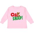 thumbnail image 3 of Inktastic Oh Snap Boys or Girls Long Sleeve Toddler T-Shirt, 3 of 5