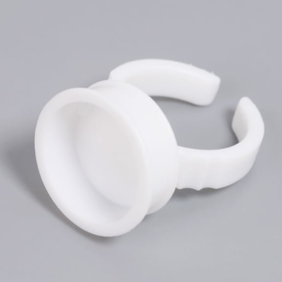 Obeyalash Pairing Glue Ring Holder 10pc Eyelash Glue Disposable Grafting eyelash tool