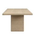 thumbnail image 5 of 84-Inch Light Natural Rectangular Coad Dining Table, 5 of 6