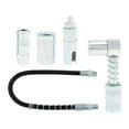 thumbnail image 2 of 5 Pieces Grease Accessory Kit Machine Coupler Flexible Hose Carbon Steel Durable Solution for Vehicles Trucks Garage, 2 of 8