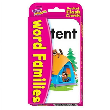 Word Families Pocket Flash Cards [T23045]