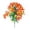 A, variant on Fareti Realistic Faux Pansy Flower Stem with Eucalyptus Leaves, Lifelike Decorative Plant for Home Office Wedding Display, 13.8x5.9 Inch