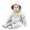 Light Gray, variant on Gaexia Toddler Boy Girl Romper Bodysuit Jumpsuit ,Lined Baby Boys Bodysuit Jumpsuit With Attached Hood For And Toddler Winter Wear Cozy Outfit