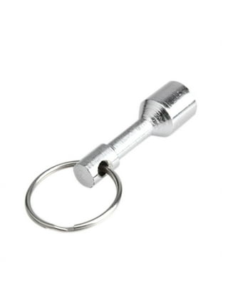 UDIYO Super Strong Metal Magnet Keychain Split Ring Pocket Keyring Hanging  Holder