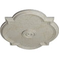 thumbnail image 3 of Ekena Millwork 24"W x 20 1/2"H x 1 1/8"P Waltz Ceiling Medallion (Fits Canopies up to 5 1/4"), Hand-Painted Pot of Cream Crackle, 3 of 5