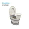 thumbnail image 3 of Baño Entrenador Bacinica The Baby Shop  con sonido, antiderrapante y asiento acojinado Gris, 3 of 8
