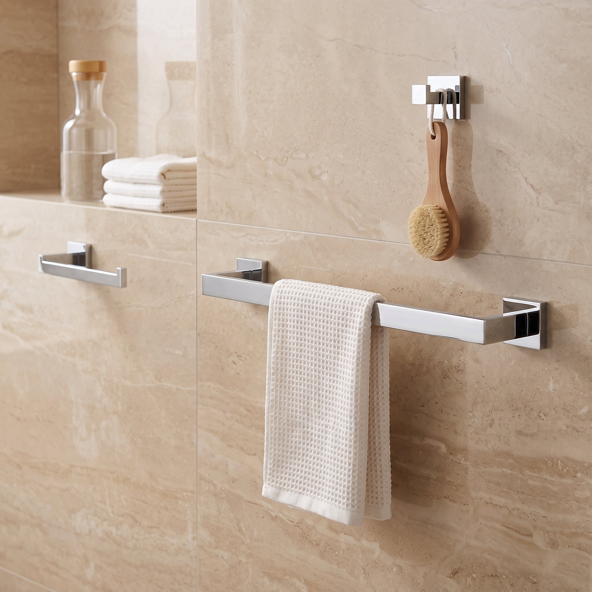 4 Piece Bathroom Hardware Set