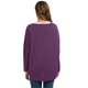 thumbnail image 3 of Jersey UGET holgado de gran tamaño para mujer, color morado, 3 of 5