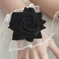 thumbnail image 7 of Wrist Corsage Elegant Lace Handmade Fine Workmanship Adjustable Hand Decoration Reusable Artificial Rose Wedding Wristlet Party Accessory, 7 of 7