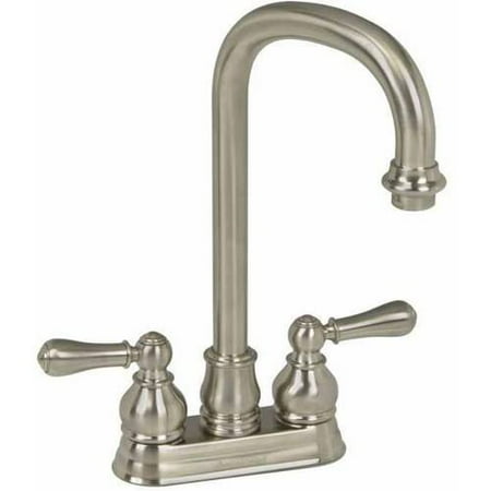 American Standard 2770.732.002 Hampton Bar Faucet with Swivel Spout and Metal Lever Handles, Available in Various Colors