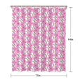 thumbnail image 5 of Pink Baseballs Pattern Shower Curtain 72"x84" ,Bathroom Decorative Shower Curtains Set with 12 Hooks,Modern Waterproof Washable Shower Curtain, 5 of 6