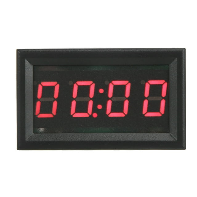 Reloj Digital Para Automóvil, Reloj Digital LED Para Automóvil Función Luminosa Súper Brillante Fácil De Leer Por La Noche Para La Mayoría De Los Automóviles, Barcos,