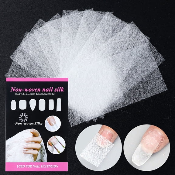 Fiberglass Nail Extension Wrap Kit for Strong Durable DIY Silk Art Manicure Tools and Supplies