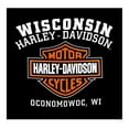 thumbnail image 2 of Harley-Davidson Men's Custom Iconic B&S Fleece Full-Zip Hoodie - Black (4XL), Harley Davidson, 2 of 2