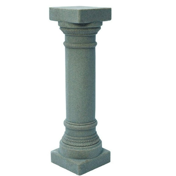 32-1/8 in. Grey Greek Column