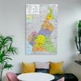 thumbnail image 6 of Cameroon Map Posters Gifts Canvas Painting Poster Wall Art Decorative Picture Prints Modern Decor 12x18inch(30x45cm), 6 of 6
