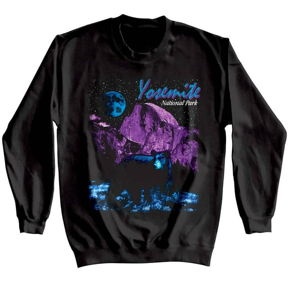 Yosemite by Night Sweater (Black, AdultS)