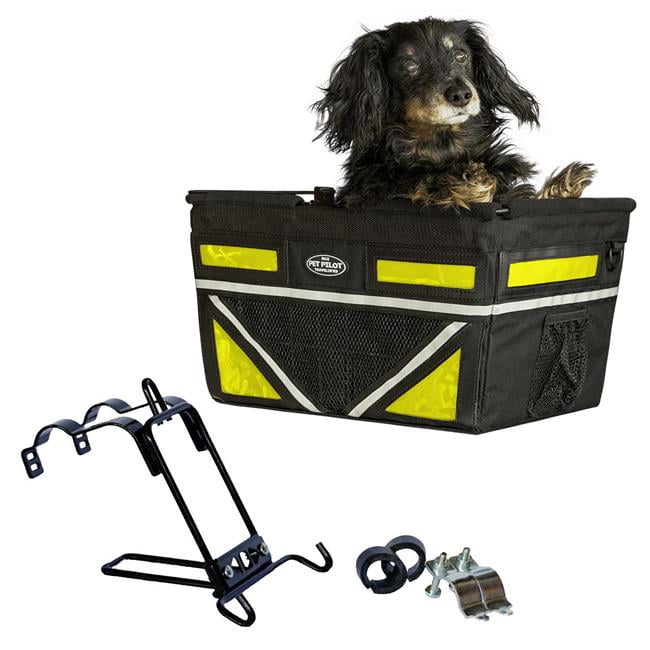 SILVER TRAVELIN K9 Pet-Pilot MAX dog bicycle basket carrier 9 Color Options for your bike