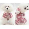 thumbnail image 4 of Opolski Star Moon Print Puppy Dog Fleece Warm Winter Coat Jumpsuit Pet Hooded Pajamas, 4 of 8