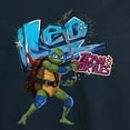 thumbnail image 3 of Teenage Mutant Ninja Turtles: Mutant Mayhem - Leonardo AKA Leo - Team Turtles - Men's Long Sleeve T-Shirt, 3 of 5