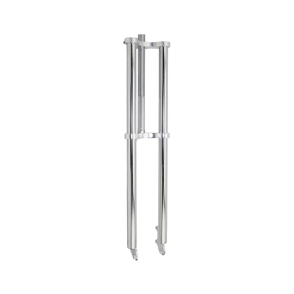 Bike Chopper Fork 1 Inch Threaded 30 Long Chrome.