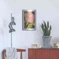 thumbnail image 4 of Luxe Metal Art 'Calla Pink' by David Chestnutt, Metal Wall Art, 16"x24", 4 of 9