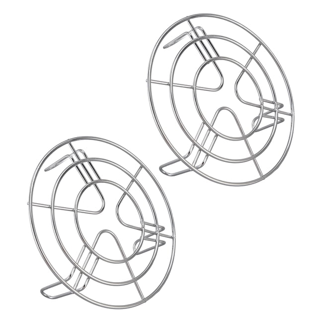 Pot Trivet, Anti Rust Easy To Clean Steamers Shelf Smoother Edge High Temperature Resistance For Home For Baking For Cooling Food 19.5CM