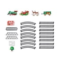 thumbnail image 4 of Juego de tren eléctrico, juego de tren navideño, pistas realistas, tren navideño clásico, juguete eléctrico para niños de 3, 4, 5 y 6 años, regalos, 4 of 10