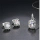 thumbnail image 5 of Teissuly Multicolor Earring Necklace Bracelet 2*4mm Color Zircon Single Full Diamond, Adjuster For Crystal Bracelet (Platinum Rectangle) Teissuly WER202401224044, 5 of 8