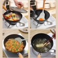 thumbnail image 2 of Non-stick Frying Pan for Flat Bottom Wok Iron Pots Kitchen Cookware 18-28CM, 2 of 11