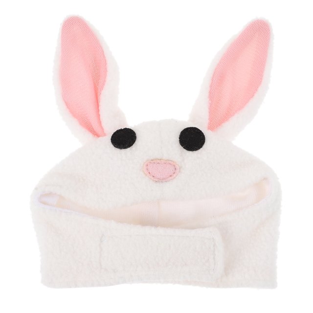 KAKOWELY 1 gorro de conejo para mascota, gorro de conejo de Pascua, disfraz de cosplay para mascota, suministros para mascotas.