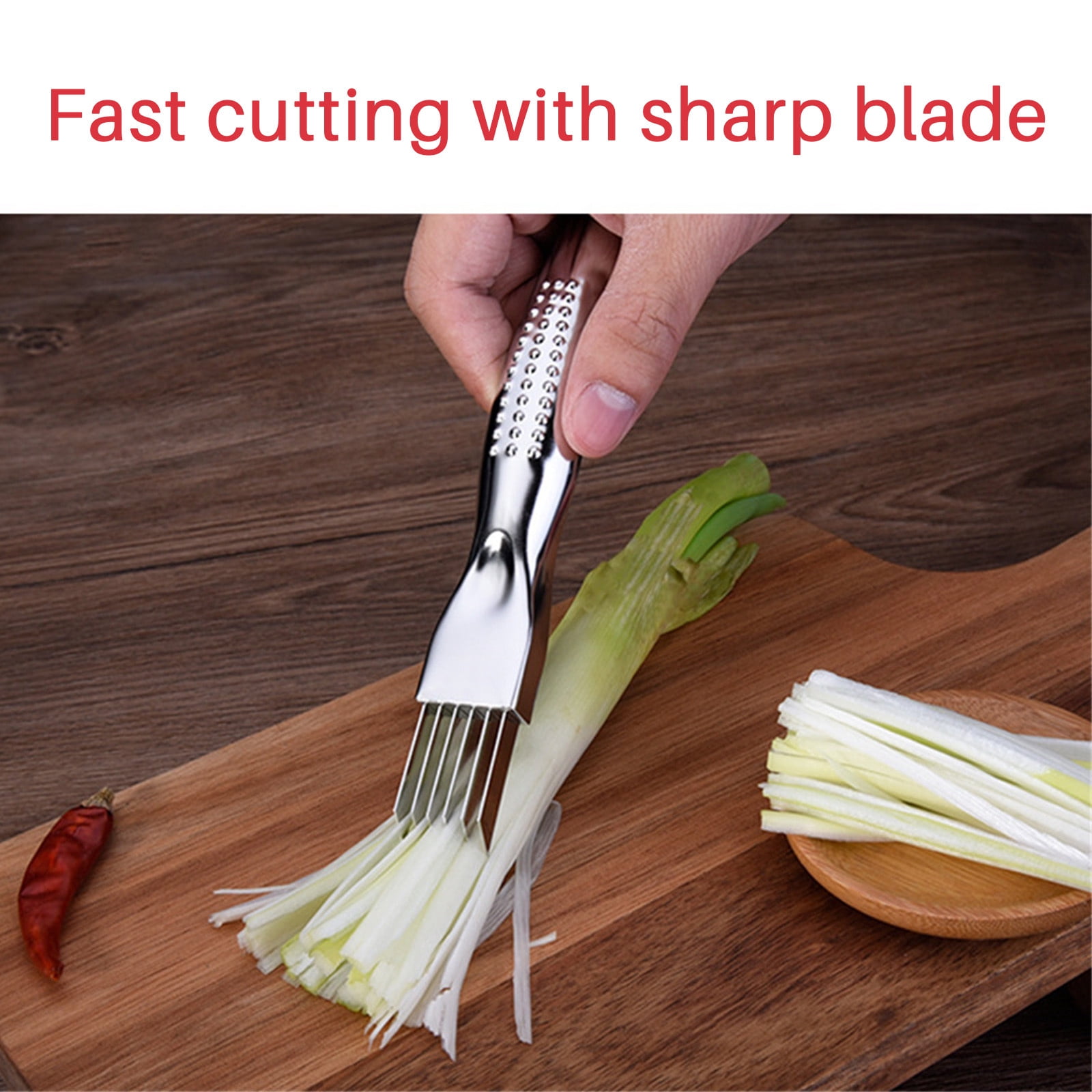 Sewing Scissors Small Shred Silk The Knife Vegetable Scallions Cutter Food Kitchen Speedy Chopper