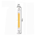 thumbnail image 5 of R7S LED Bulb 118mm 10W Cool White 6000K, 1000LM, R7S J118 80W 100W Halogen Lamp Equivalent, Non-dimmable, R7S 118mm Slim COB LED Bulb for Wall/Floor, 5 of 5