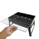 thumbnail image 2 of Asador Portátil de Carbón Casa y Concepto JY-353 Negro Acero Inoxidable, 2 of 4