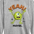 thumbnail image 3 of Monsters Inc. - Mike Yeah Maybe - Toddler & Youth Long Sleeve Graphic T-Shirt, 3 of 5
