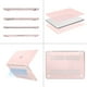 thumbnail image 5 of Funda MOSISO compatible con MacBook Air de 13,6 pulgadas, color rosa tiza, 5 of 6