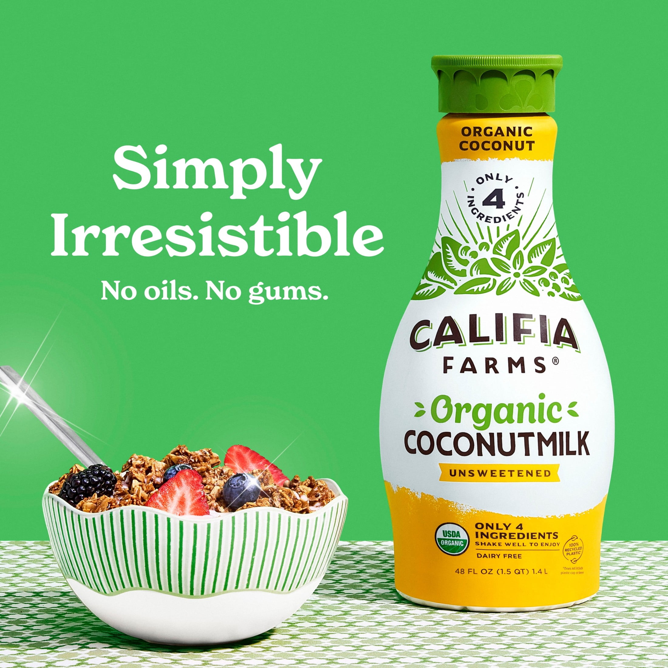 Califia Farms Organic Coconut Milk 48 Fluid Ounces