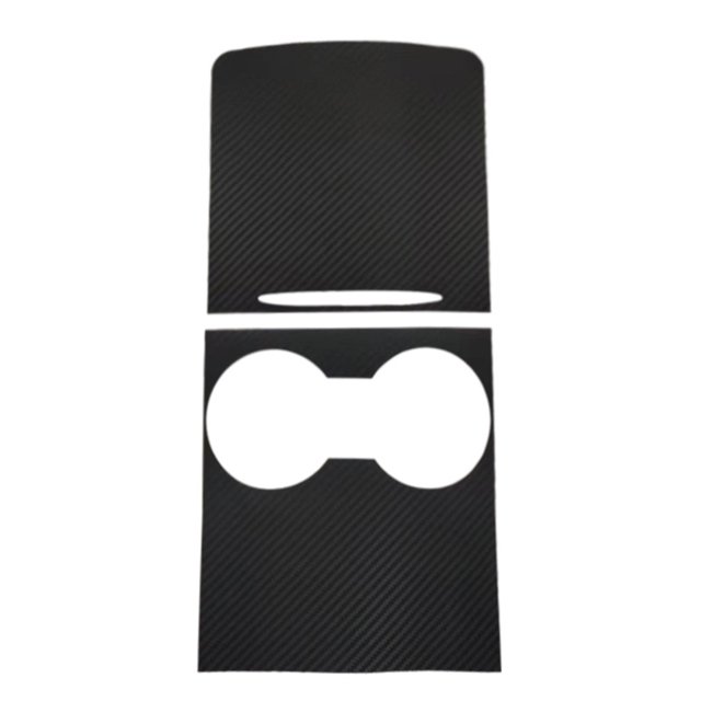 Ygjytge Adhesivo para Panel Control Central Coche para Tesla Model 3 Y 2021 (fibra Carbono)
