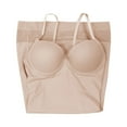 thumbnail image 6 of SIYUDAN Women's Body Shaper Dress Stretchy Bodysuit Built-in Bra Cami S, 6 of 6