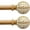 18'' - 60'' (2 Pack), variant on 2 Pack Boho Wood Curtain Rods for Windows 28 to 48 inch,1" Adjustable Heavy Duty Window Curtain Rod with Imitation Wood Grain Finials,Rustic Decorative Drapery Rods Set 18-60'',Natural Wood