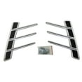 thumbnail image 2 of Rear Driver and Passenger Side Quarter Panel Trim Ornaments for Ford Mustang 1966, 2 of 2