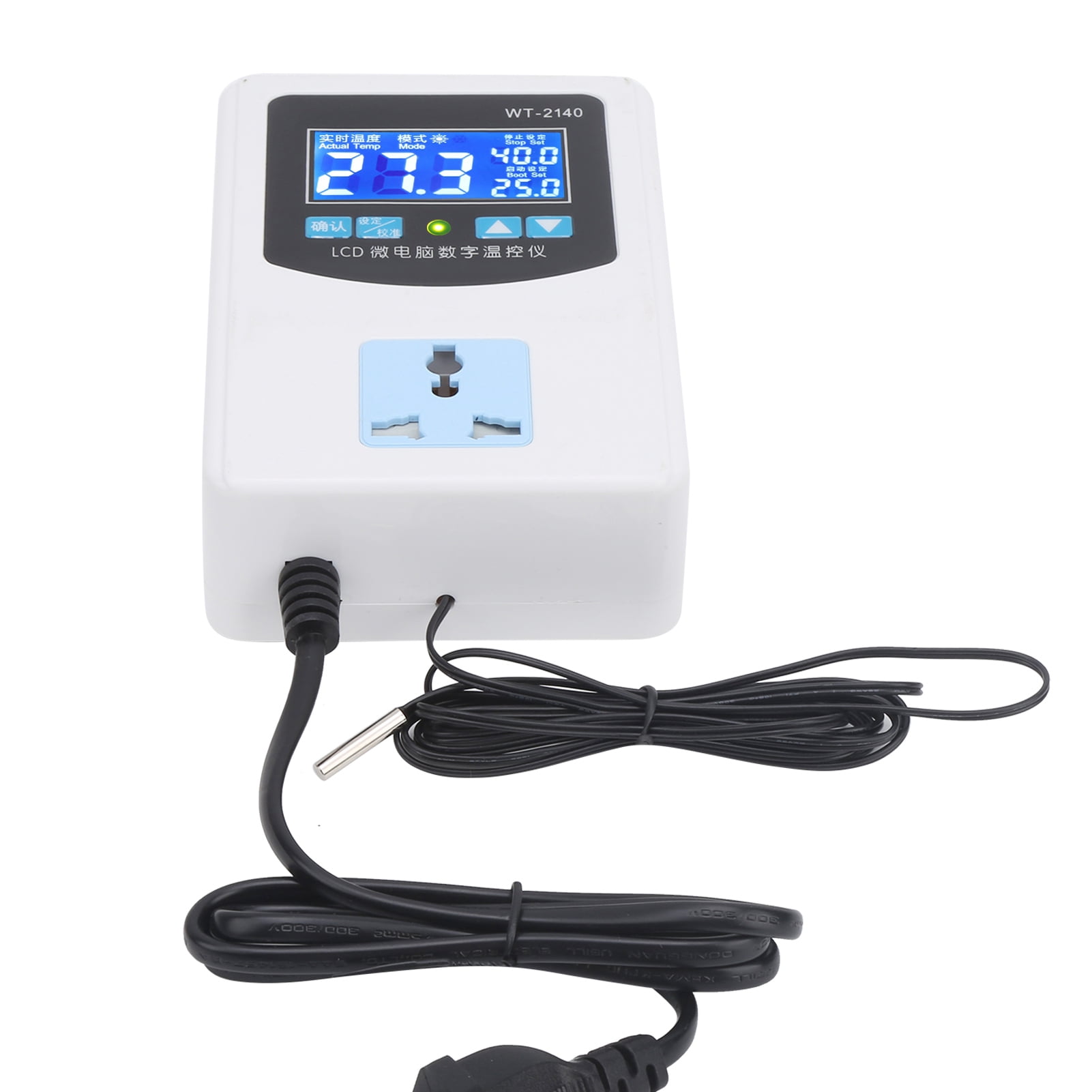 Temperature Controller, Smart Thermostat Wiring Input And Output Design For  Air Conditioning Systems For Temperature Control Protection US Plug 110V,EU  Plug 220V | Walmart Canada