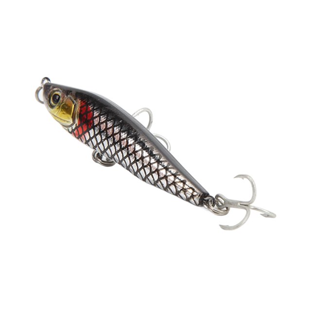 Señuelo de pesca de agua salada Ticfox 9g Señuelos Hard D con ojos de pesca