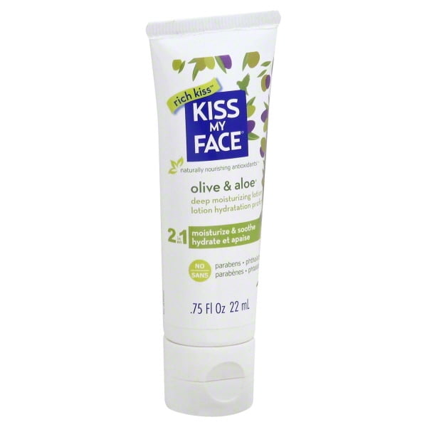 Kiss my Face Trial Sizes, Olive Aloe Moisturizer .75 oz