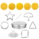thumbnail image 2 of Xihbxyly Cortadores de Acero Inoxidable, Juego de 8 Herramientas para Pasteles, Moldes Antiadherentes, Diseño Fácil de Limpiar, Ideal para Galletas, Fondant, Proyectos de Repostería, Perfecto para Pa, 2 of 7