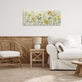 thumbnail image 3 of Stupell Industries Contemporary Yellow Buttercup Garden Canvas Art, 30 x 13, by Sally Swatland, 3 of 8