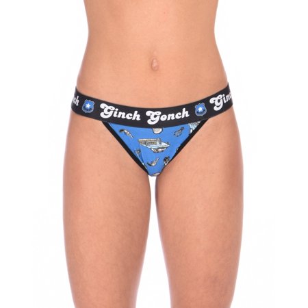 Ginch Gonch Women's GG Patrol Thong Medium